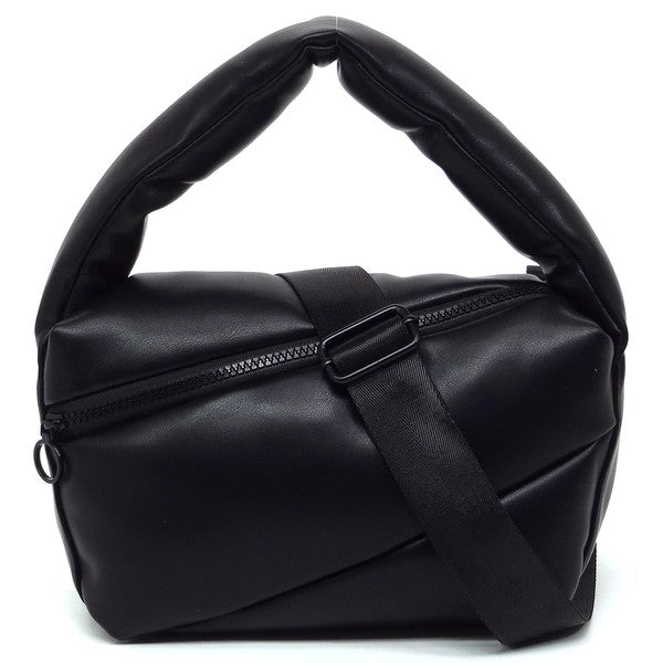 Fashion Puffy Tote Crossbody Bag