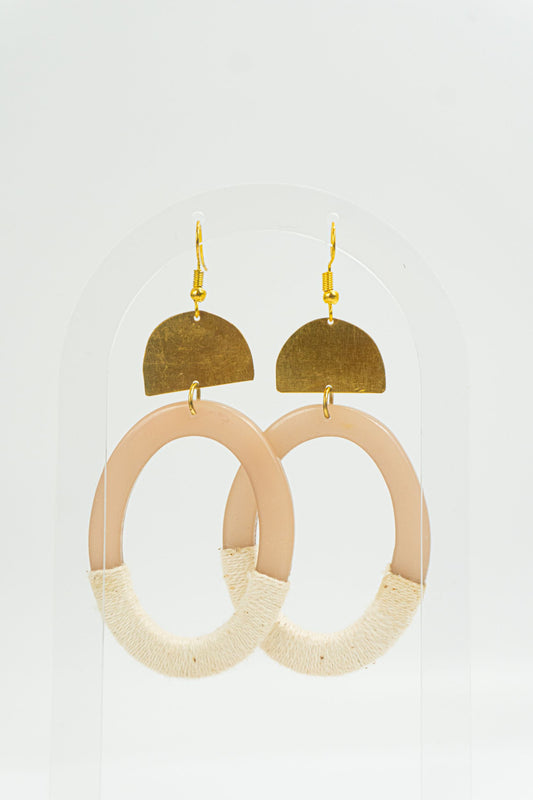 Cute Arabella Gold Hoop Earrings